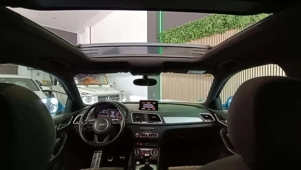 Usado Audi Q3 150 CV (110 kW) 2015 Azul SUV