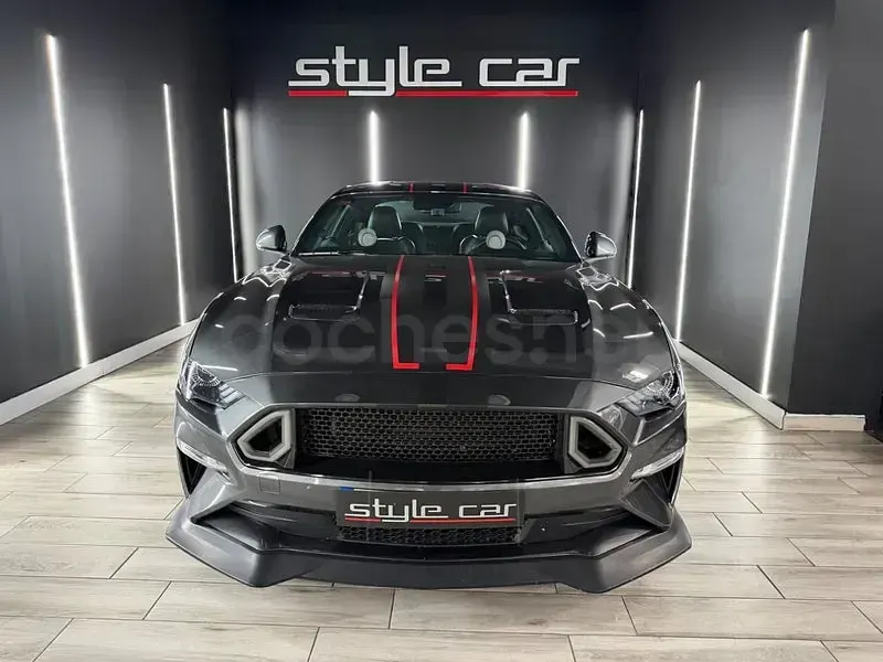 Usado Ford Mustang GT 450 CV (330 kW) 2018 Gris / plata Coupe