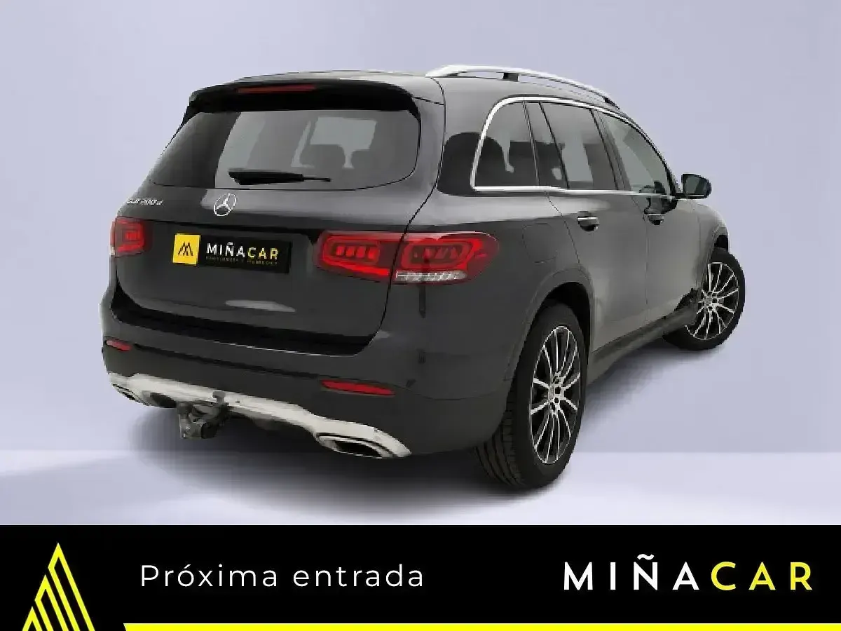 Usado Mercedes GLC200 163 CV (119 kW) 2021 Negro SUV