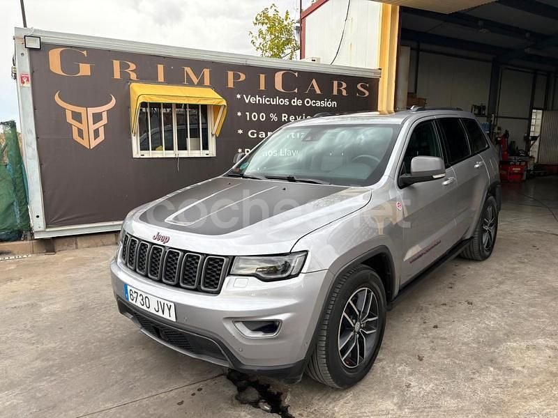 Gris / plata Usado 2017 Jeep Grand Cherokee Trailhawk SUV | 19.499 € (Precio justo) - Imagen 1/4