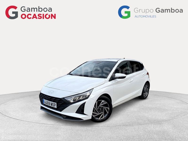 Blanco Usado 2024 Hyundai i20 Berlina | 17.090 € (Precio justo) - Imagen 1/4