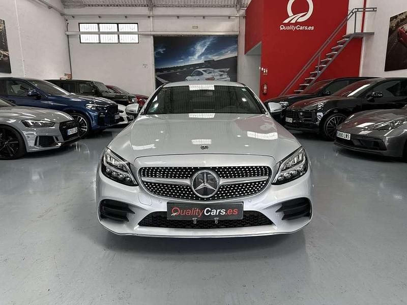 Usado Mercedes C200 184 CV (135 kW) 2020 Gris Coupe