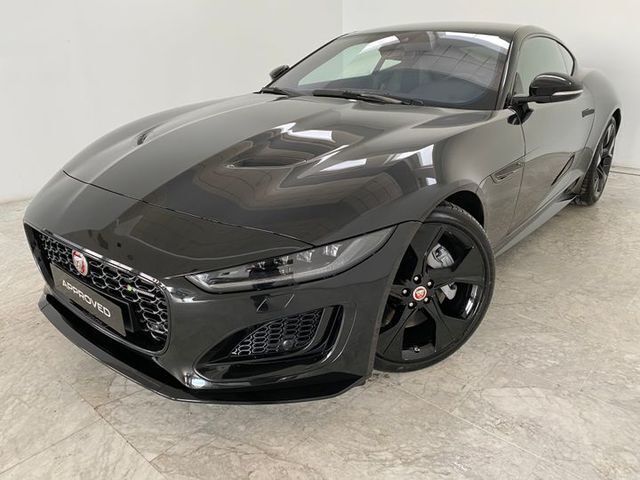 Santorini black Usado 2022 Jaguar F-Type R-Dynamic Coupe | 62.900 € (Caro) - Imagen 1/4