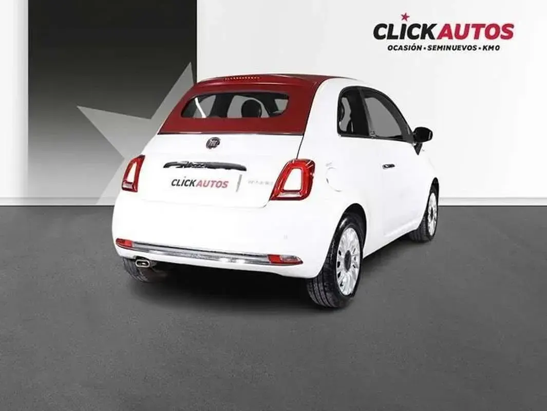 Usado Fiat 500 Dolcevita 71 CV (52 kW) 2022 Blanco Descapotable