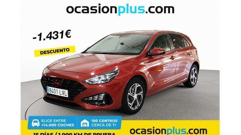 Rojo Usado 2021 Hyundai i30 Utilitario | 14.319 € (Buen precio) - Imagen 1/4
