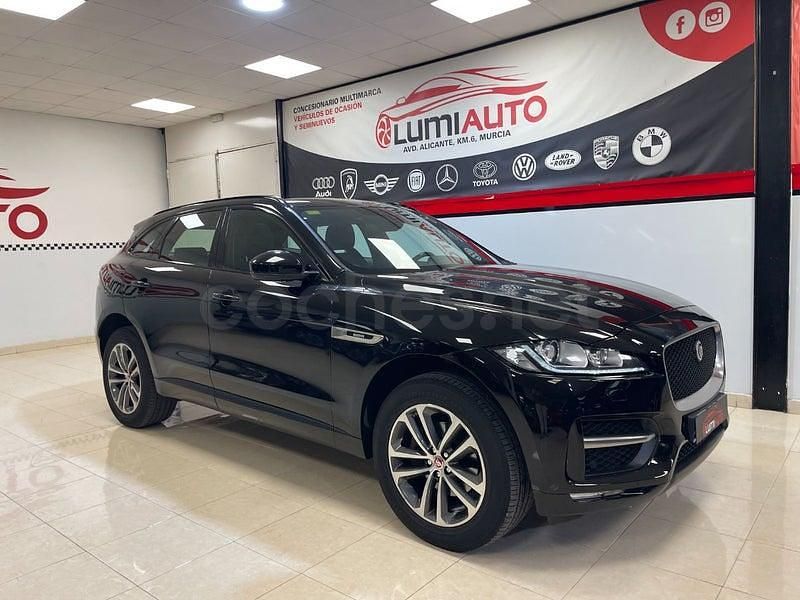 Usado Jaguar F-Pace R-Sport 180 CV (132 kW) 2016 Negro SUV