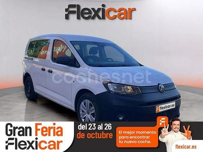Blanco Usado 2021 VW Caddy Maxi Monovolumen | 19.970 € (Precio justo) - Imagen 1/4