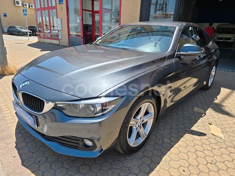 Gris / plata Usado 2020 BMW 418 Gran Coupé Coupe | 21.900 € (Precio justo) - Imagen 1/4