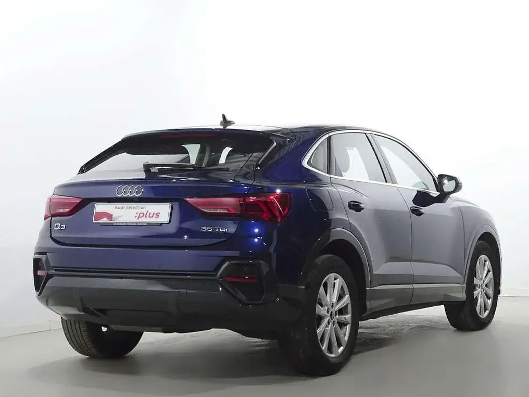 Usado Audi Q3 Sportback Advanced 150 CV (110 kW) 2022 Azul SUV