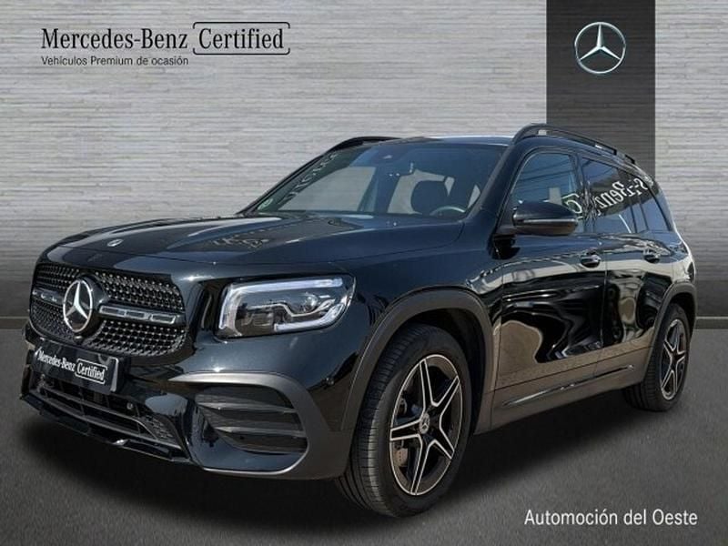 Negro Usado 2021 Mercedes GLB220 AMG line SUV | 34.900 € (Buen precio) - Imagen 1/4