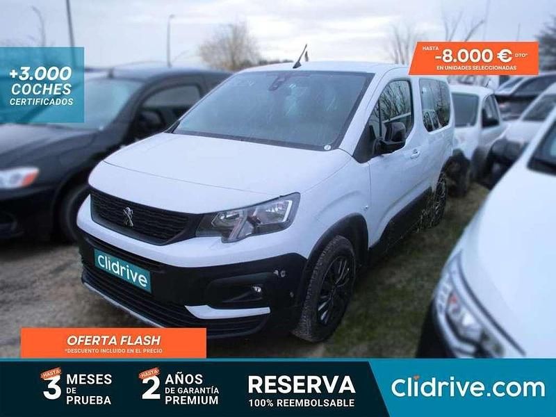 Blanco Usado 2022 Peugeot Rifter Active Monovolumen | 11.790 € (Super precio) - Imagen 1/3