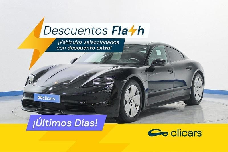 Negro Usado 2021 Porsche Taycan Berlina | 54.990 € (Buen precio) - Imagen 1/4
