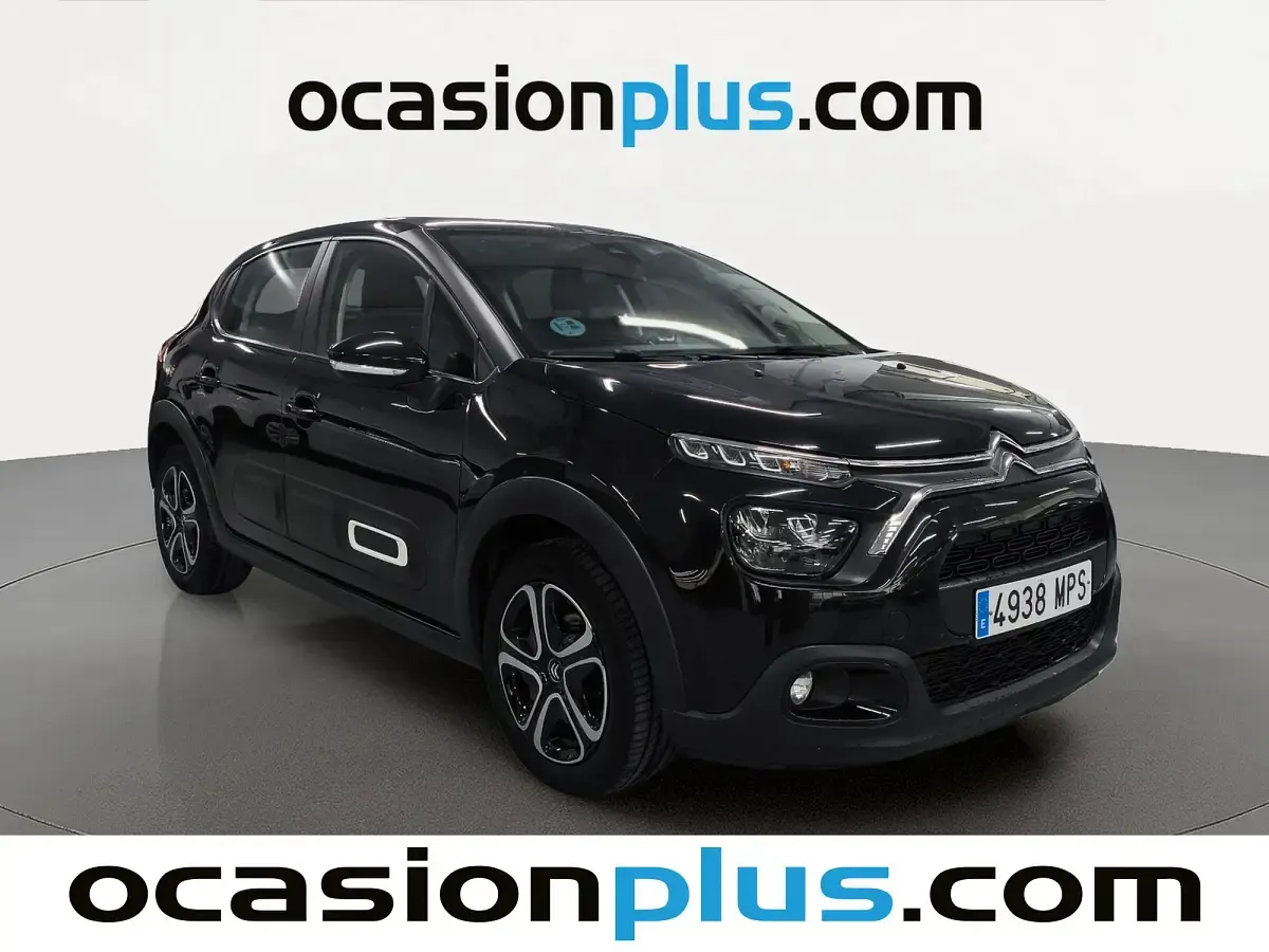 Usado Citroën C3 PureTech 83 CV (61 kW) 2024 Negro Utilitario