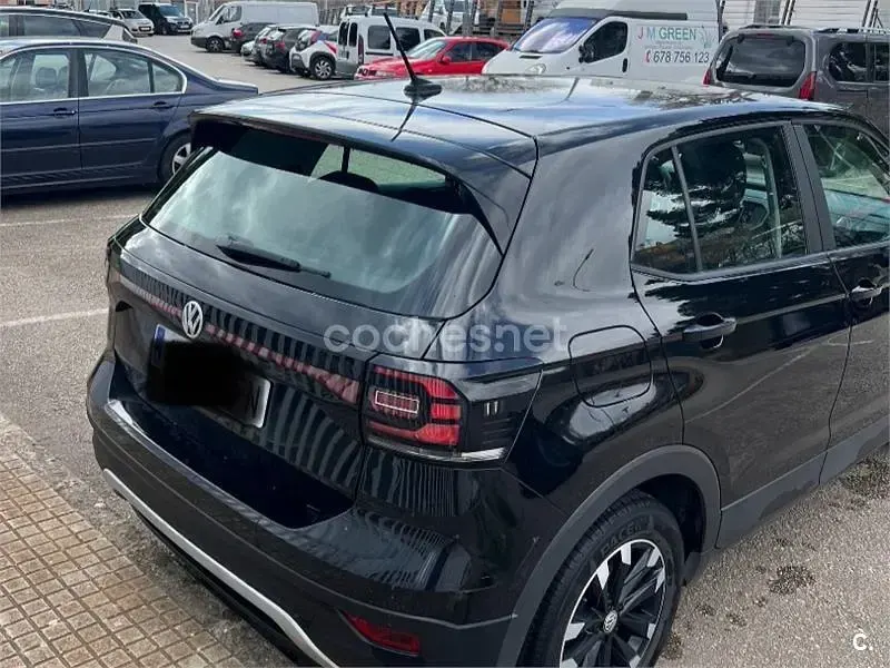 Usado VW T-Cross Edition 95 CV (69 kW) 2020 Negro SUV