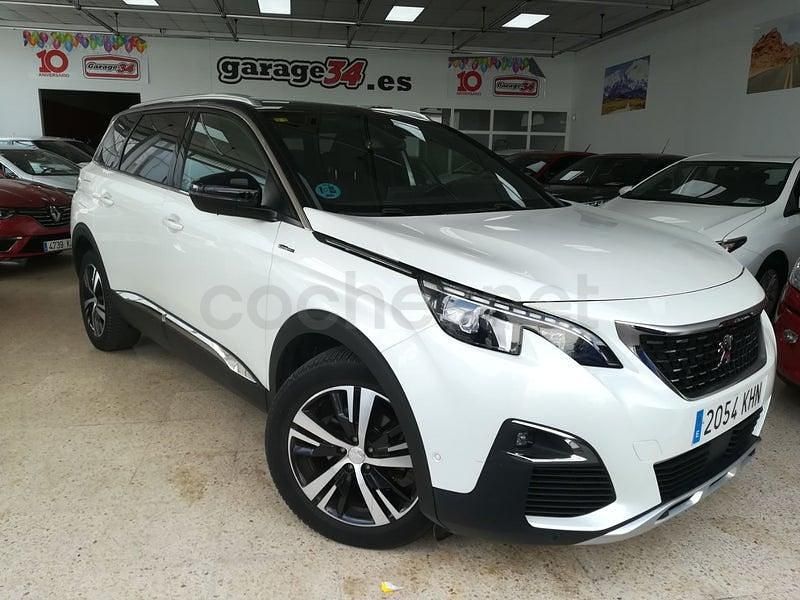 Usado Peugeot 5008 GT-line 165 CV (121 kW) 2018 Blanco SUV