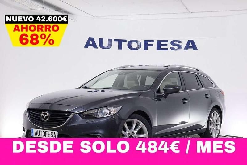 Gris Usado 2013 Mazda 6 Luxury Familiar | 13.800 € (Precio justo) - Imagen 1/4