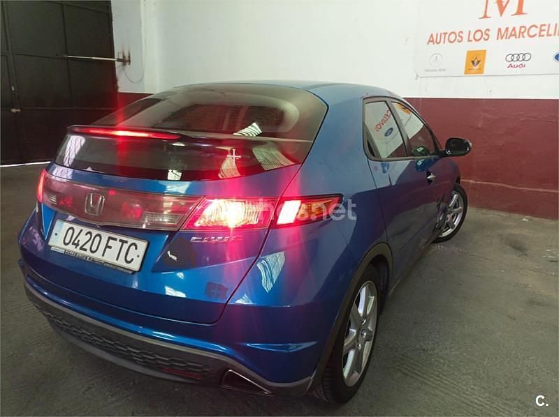 Usado Honda Civic Sport 140 CV (102 kW) 2007 Azul Berlina