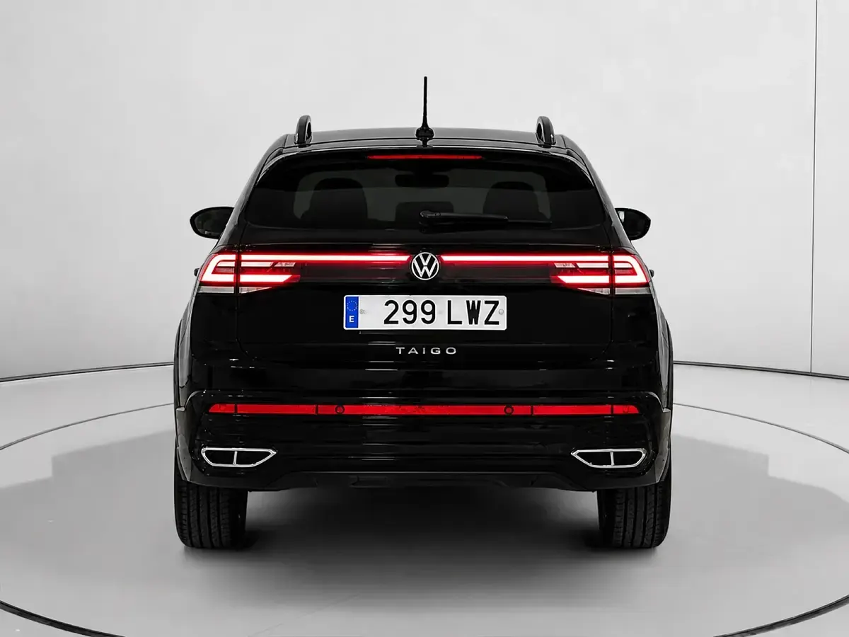 Usado VW Taigo R-line 110 CV (80 kW) 2022 Negro SUV