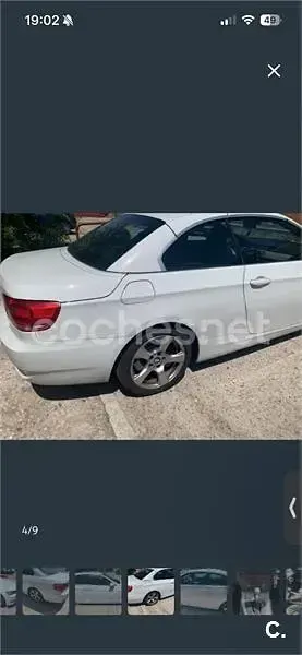 Usado BMW 325 Cabriolet 197 CV (144 kW) 2008 Blanco Descapotable