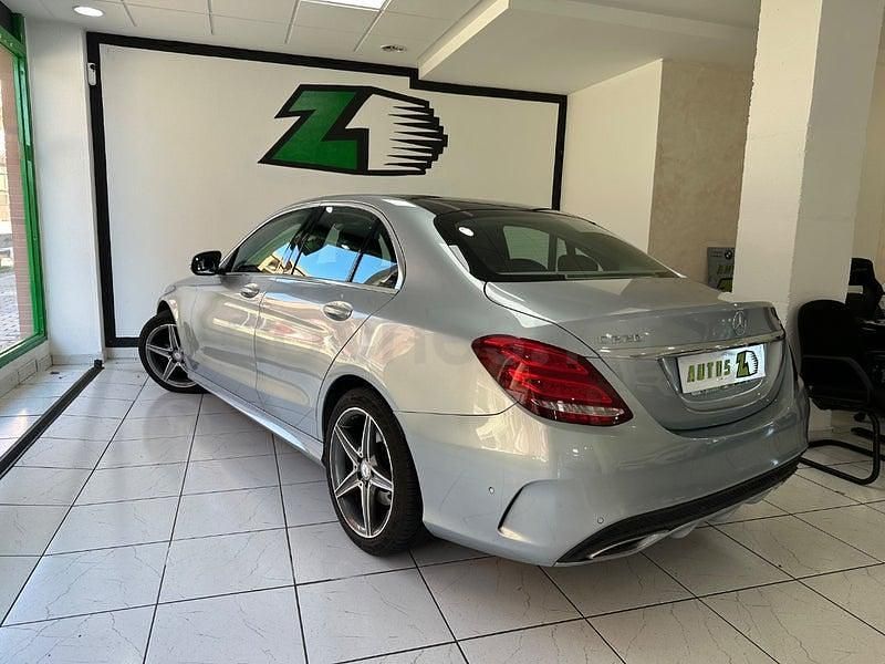 Usado Mercedes C220 Exclusive 170 CV (125 kW) 2014 Gris / plata Berlina