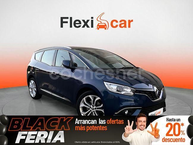 Azul Usado 2019 Renault Grand Scénic IV LIMITED Monovolumen | 16.290 € (Precio justo) - Imagen 1/4