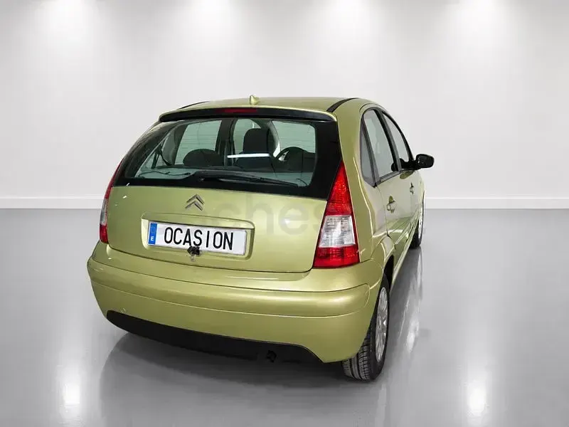 Usado Citroën C3 Exclusive 90 CV (66 kW) 2008 Verde Berlina