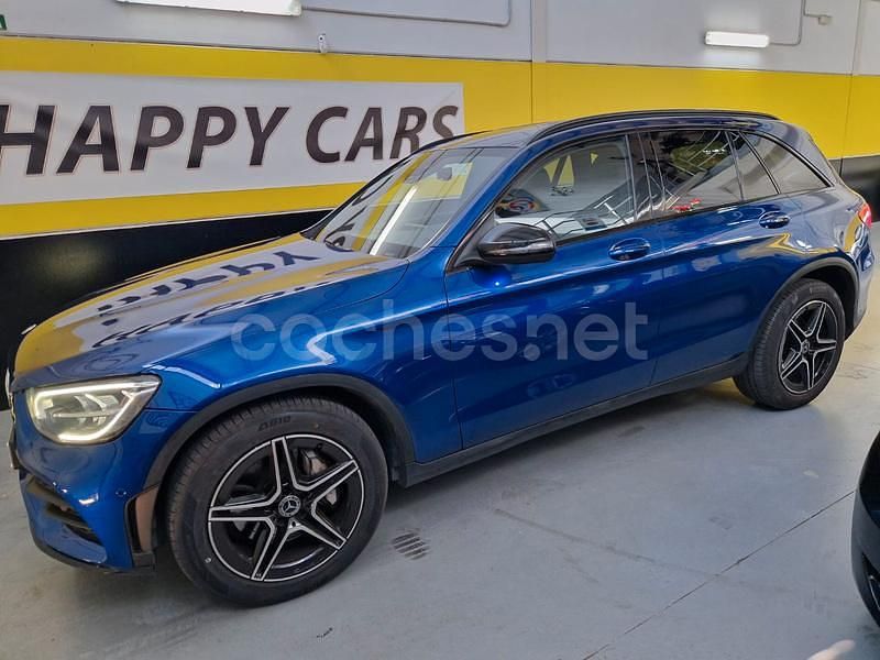 Azul Usado 2021 Mercedes GLC200 SUV | 34.999 € (Precio justo) - Imagen 1/4