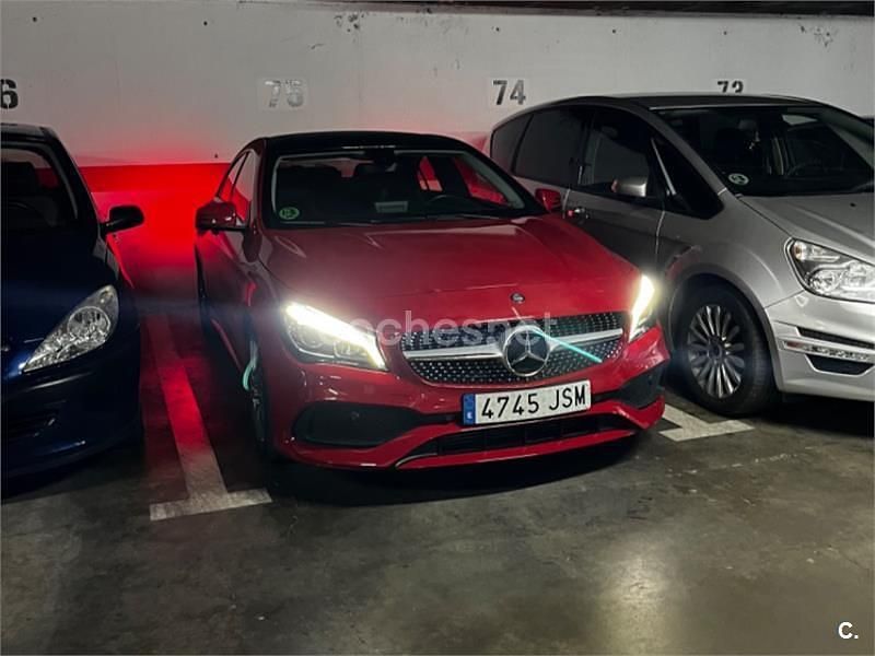 Usado Mercedes CLA200 AMG line 136 CV (100 kW) 2016 Rojo Berlina