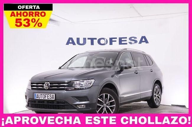 Gris / plata Usado 2021 VW Tiguan Allspace Advance SUV | 25.850 € (Super precio) - Imagen 1/4