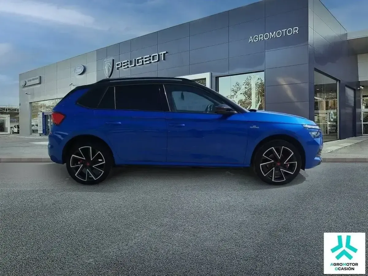 Usado Skoda Kamiq Monte Carlo 150 CV (110 kW) 2023 Azul SUV