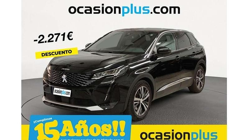 Negro Usado 2023 Peugeot 3008 Allure Monovolumen | 22.719 € (Super precio) - Imagen 1/4