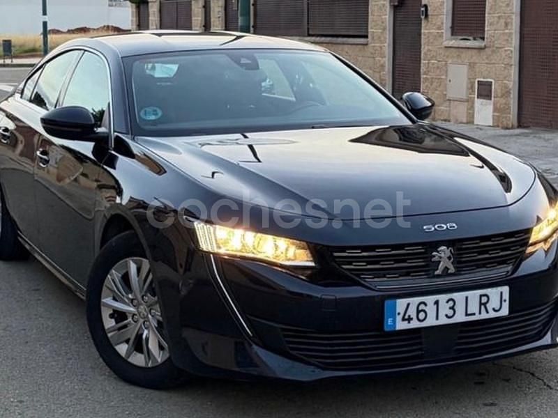 Azul Usado 2021 Peugeot 508 Active Berlina | 12.500 € (Precio justo) - Imagen 1/4