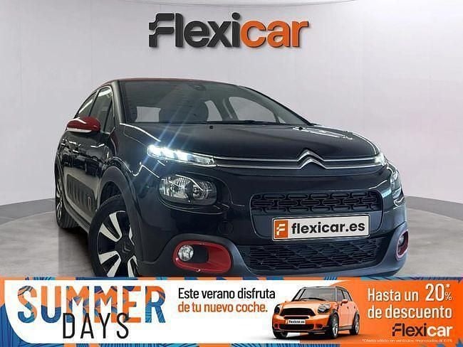 Negro Usado 2018 Citroën C3 Feel Utilitario | 9490 € (Precio justo) - Imagen 1/4