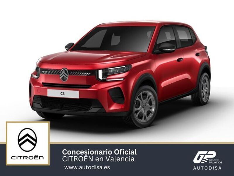 Rojo Nuevo 2025 Citroën C3 Utilitario | 15.785 € (Precio justo) - Imagen 1/4
