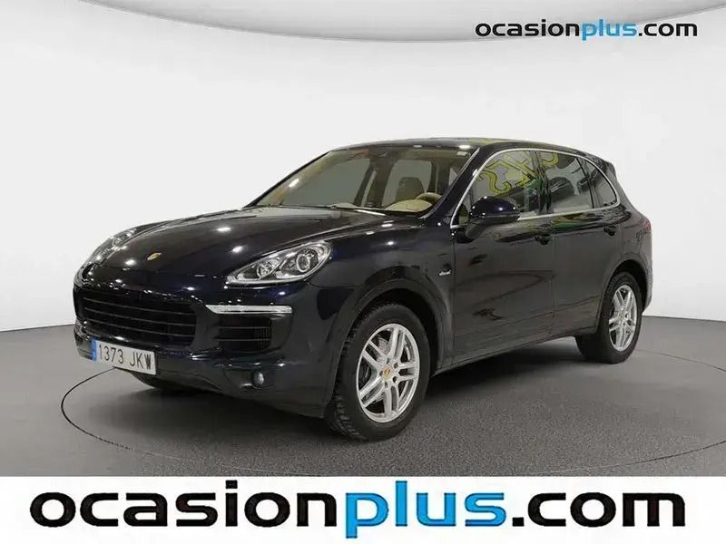 Azul Usado 2015 Porsche Cayenne SUV | 49.900 € - Imagen 1/4