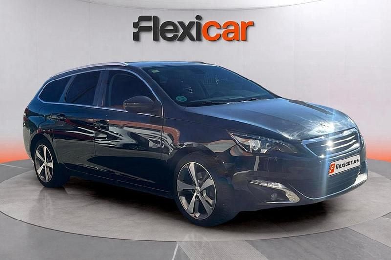 Negro Usado 2016 Peugeot 308 Allure Familiar | 8690 € (Buen precio) - Imagen 1/4
