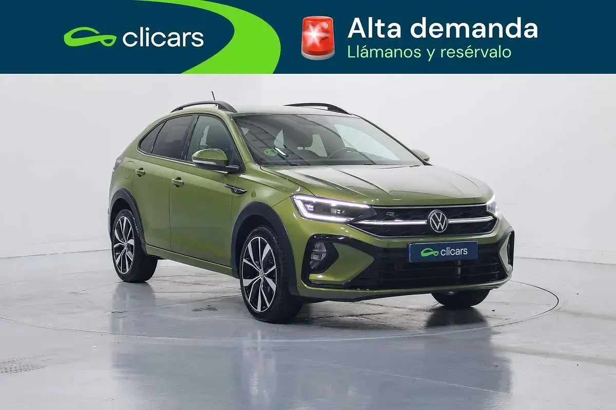 Usado VW Taigo R-line 150 CV (110 kW) 2022 Verde SUV