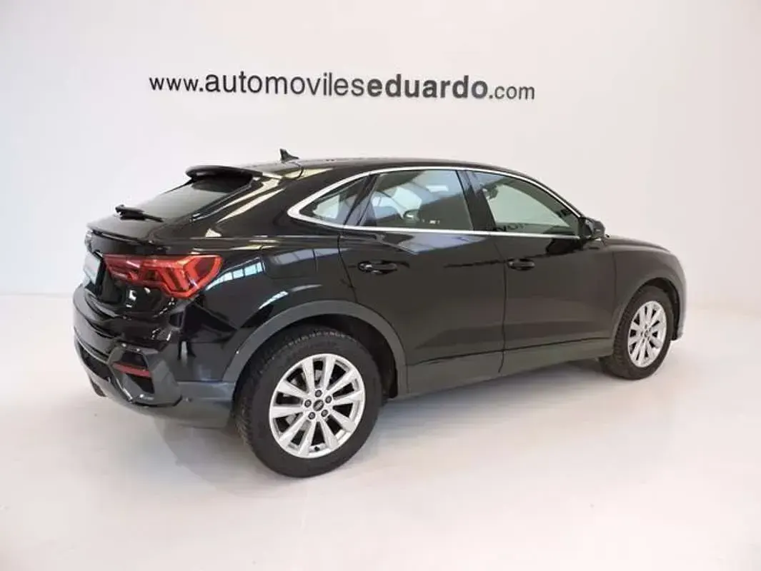 Usado Audi Q3 Sportback S-Line 150 CV (110 kW) 2021 Negro SUV