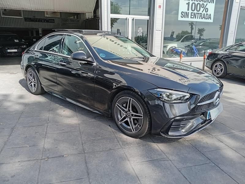 Gris Usado 2022 Mercedes C220 Berlina | 40.990 € (Caro) - Imagen 1/4
