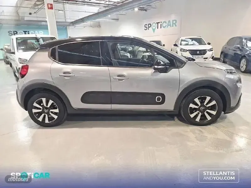 Usado Citroën C3 PureTech 110 CV (80 kW) 2020 Gris Utilitario