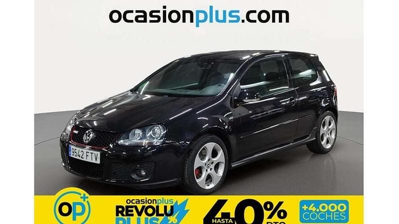 Usado VW Golf V GTI 200 CV (147 kW) 2007 Negro Utilitario