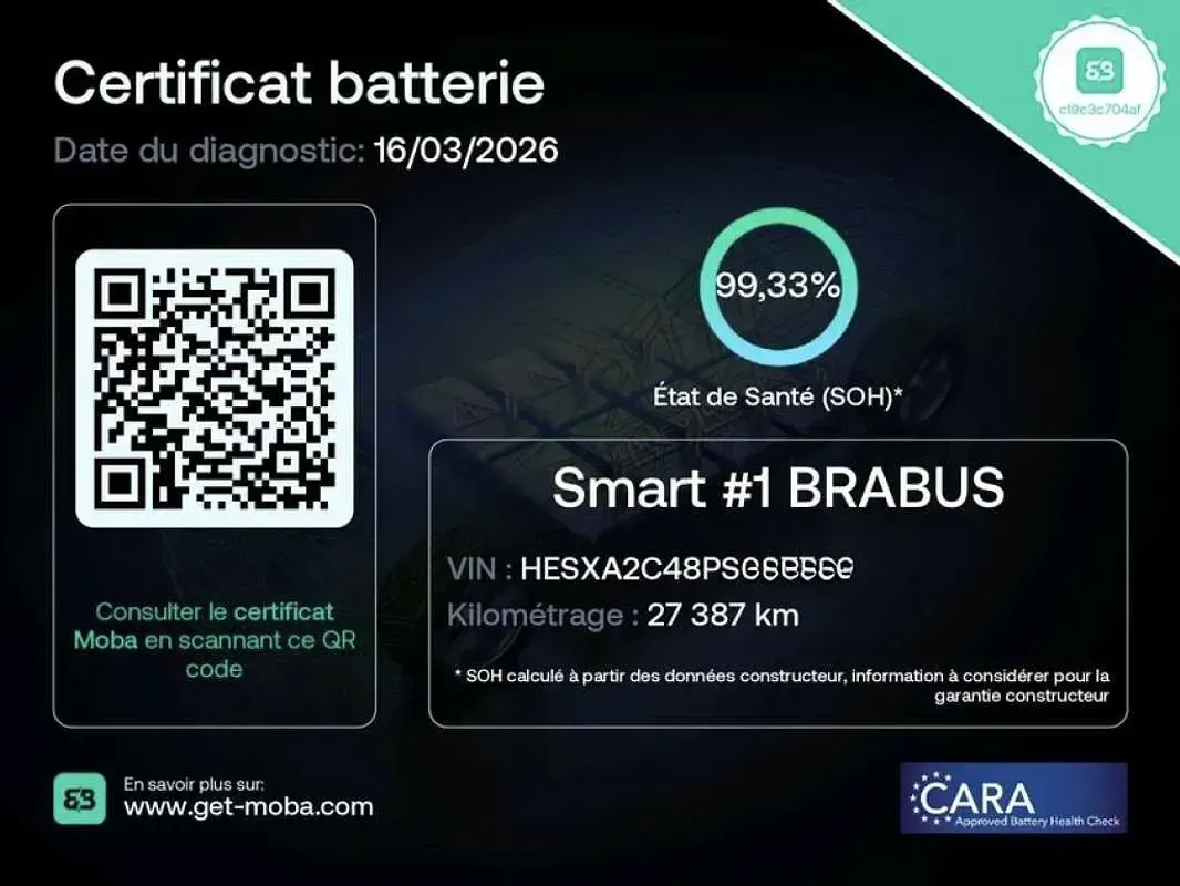 Usado Smart #1 Brabus 314 kW (428 CV) 2024 Negro SUV