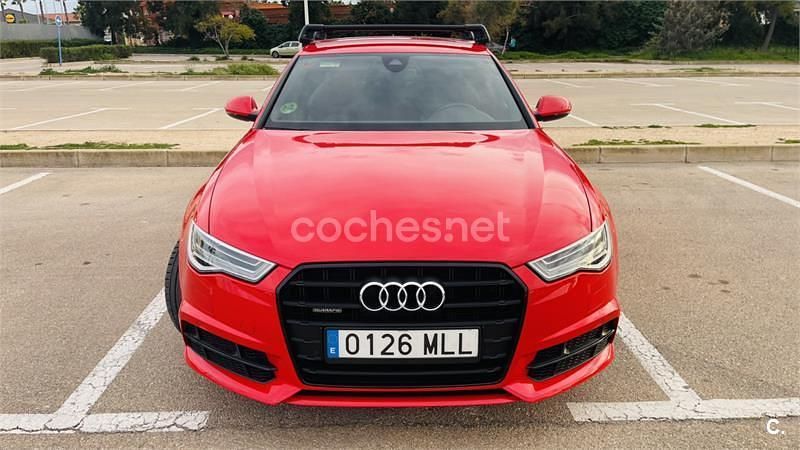Usado Audi A6 S-Line 190 CV (139 kW) 2017 Rojo Berlina