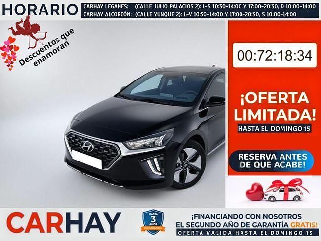 Usado Hyundai Ioniq 141 CV (103 kW) 2022 Negro Utilitario
