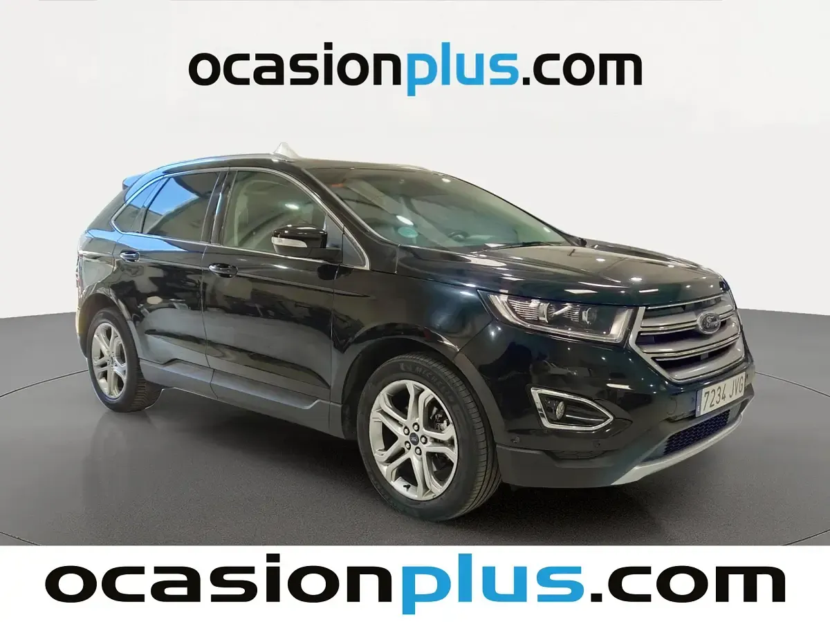 Usado Ford Edge Titanium 180 CV (132 kW) 2016 Negro SUV
