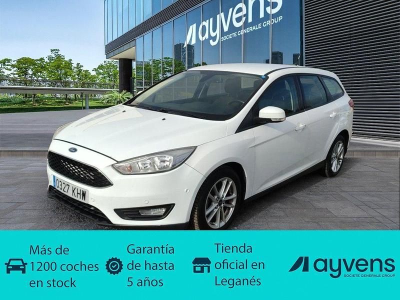 Blanco Usado 2018 Ford Focus Trend Familiar | 10.000 € (Buen precio) - Imagen 1/4