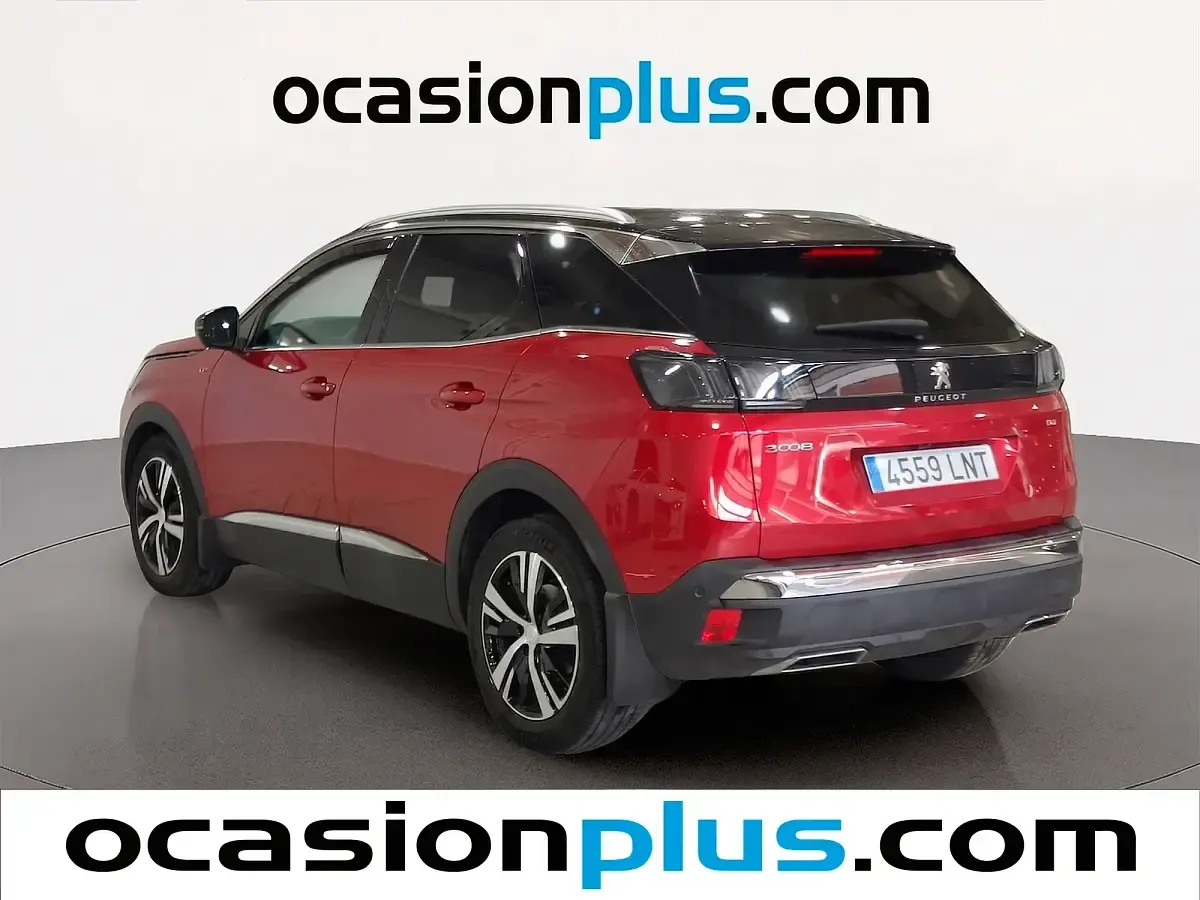 Usado Peugeot 3008 GT 130 CV (95 kW) 2021 Rojo SUV