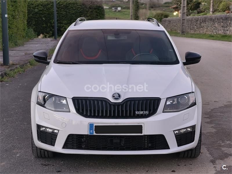 Usado Skoda Octavia RS 220 CV (161 kW) 2015 Blanco Utilitario
