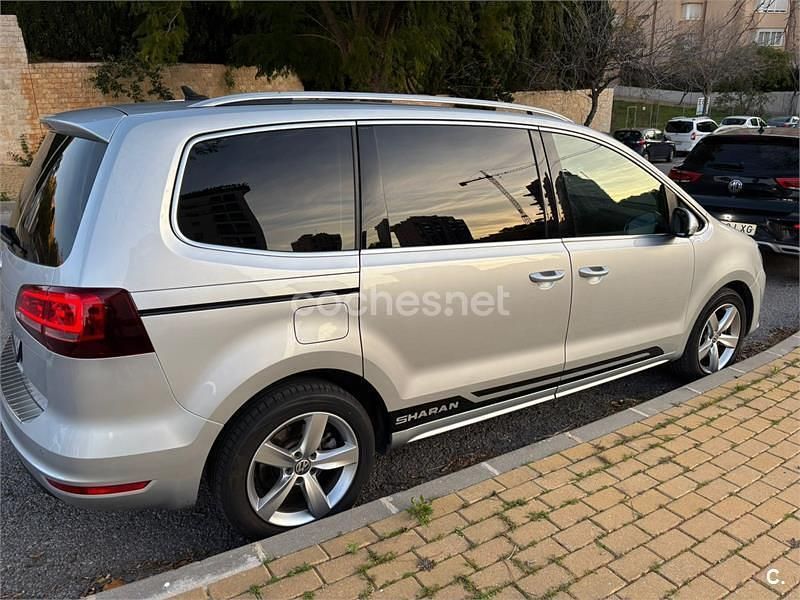 Usado VW Sharan Edition 150 CV (110 kW) 2018 Gris / plata Monovolumen