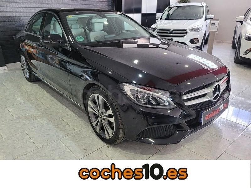 Usado Mercedes C220 194 CV (142 kW) 2018 Negro Berlina